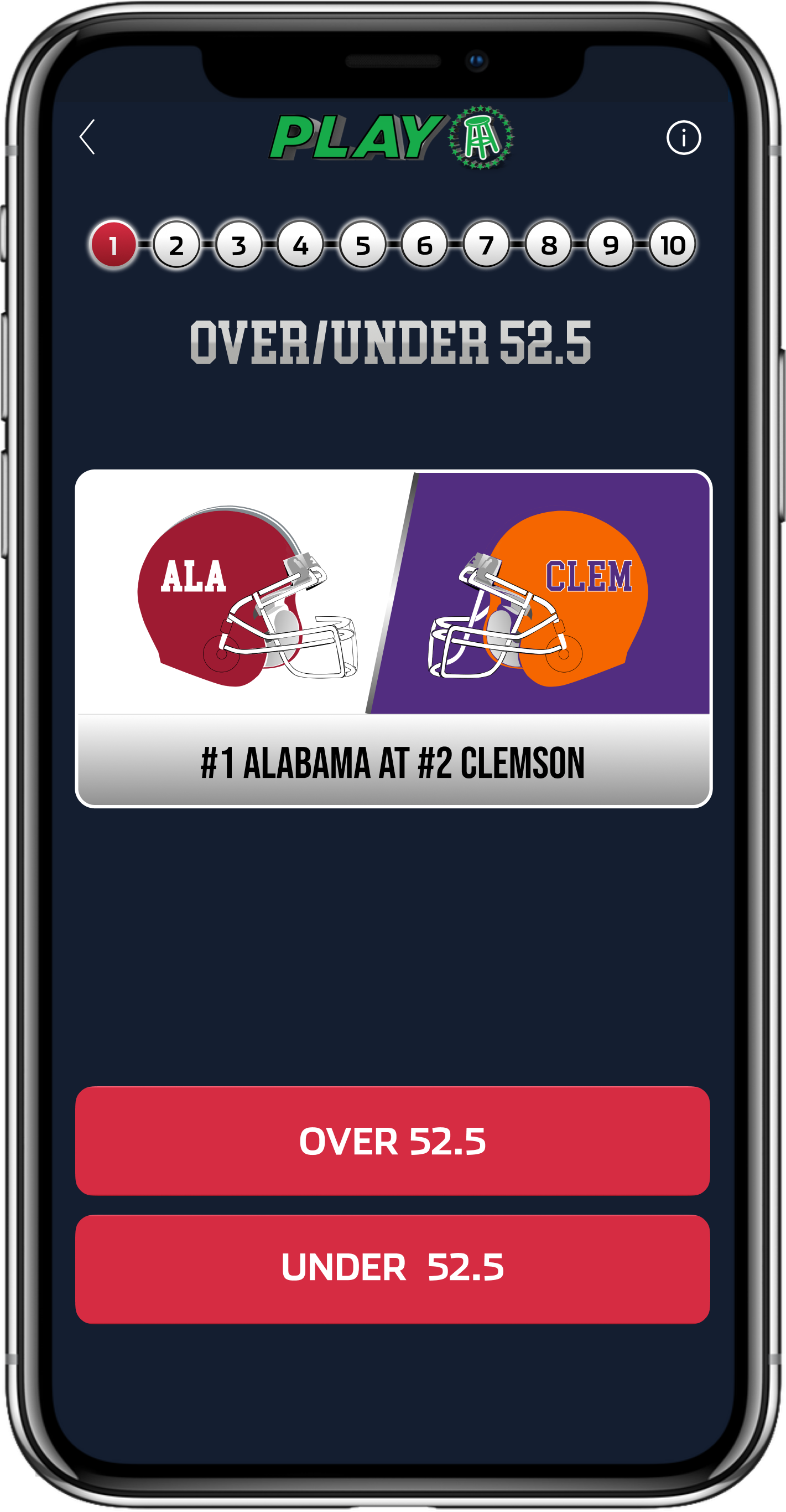 Barstool App Mock Up